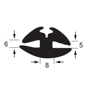 G 10 GLAZING RUBBER
