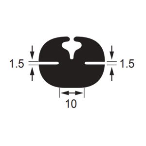 G 2 GLAZING RUBBER