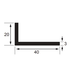 L40203 DOOR SEAL L-SHAPE