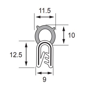 PW 716 SCHLEGEL CAGE GRIP RANGE 1.0 - 3.0MM