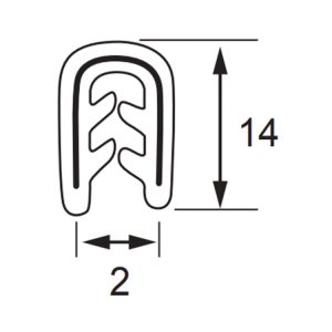 PW 719 PVC GRIP RAGNGE 1.0 - 2.5MM
